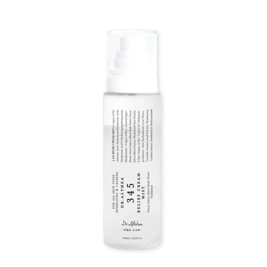 Dr. Althea 345 Relief Cream Mist Korean skincare spray for hydrated calm and refreshed skin