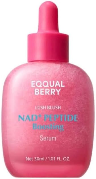 EQQUALBERRY NAD+ Peptide Boosting Smoothie Serum 30ml
EQQUALBERRY Peptide Serum
NAD+ Anti Aging Serum
Firming Face Serum
Korean Peptide Skincare