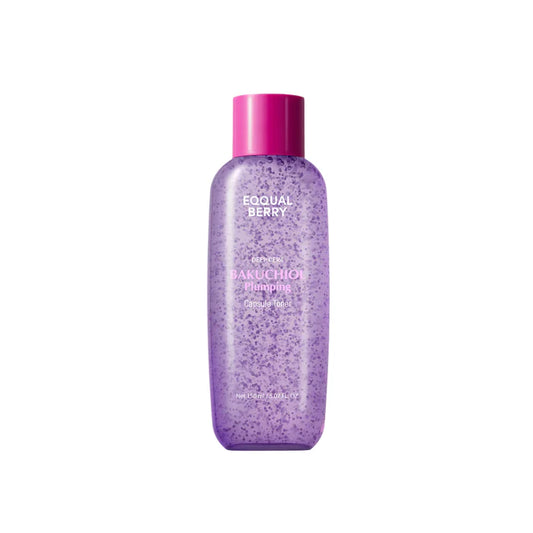 EQQUALBERRY Bakuchiol Plumping Capsule Toner 150ml
EQQUALBERRY Bakuchiol Toner
Hydrating Capsule Toner
Firming Facial Toner
Korean Bakuchiol Toner
