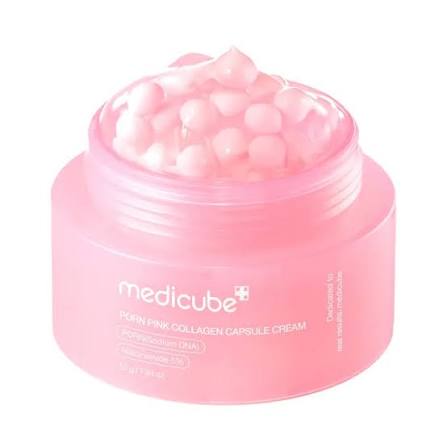 MEDICUBE PDRN Pink Collagen Capsule Cream 55g
Medicube PDRN Capsule Cream
Salmon DNA Brightening Cream
Glass Skin Moisturizer
Korean Collagen Face Cream