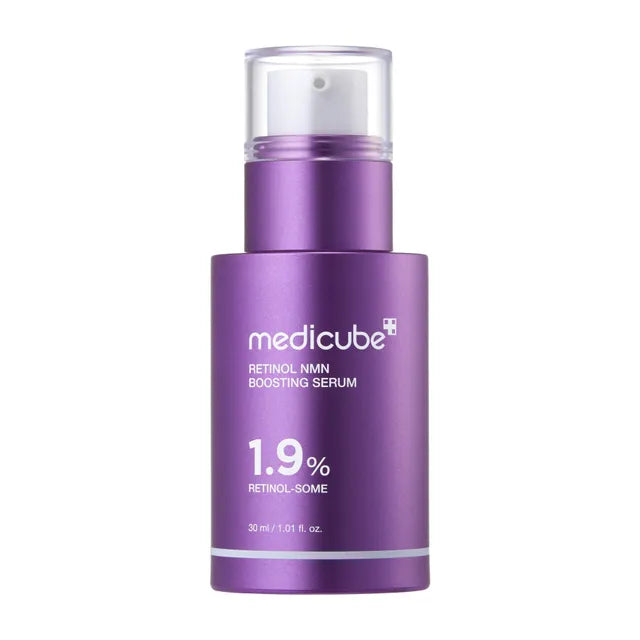 MEDICUBE Retinol NMN Boosting Serum 30ml
MEDICUBE Retinol Serum
Korean Anti Aging Serum
Retinol NMN Face Serum
Firming Retinol Serum