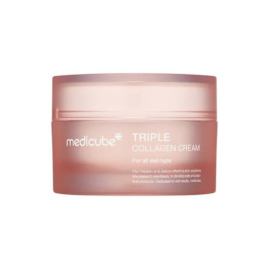 MEDICUBE Triple Collagen Cream 4.0 50ml
Medicube Triple Collagen Face Cream
Firming Collagen Moisturizer
Korean Anti Aging Cream
Glass Skin Collagen Cream