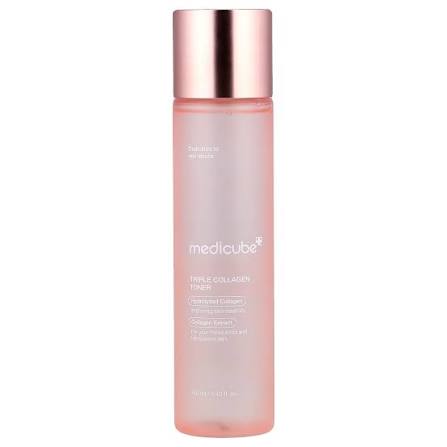 MEDICUBE Triple Collagen Toner 140ml
Medicube Hydrating Collagen Toner
Triple Collagen Essence Toner
Korean Hydrating Toner
Glass Skin Collagen Toner