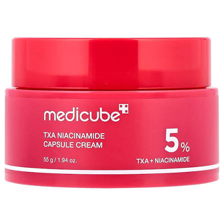MEDICUBE TXA + Niacinamide Capsule Cream 55g
Medicube Brightening Capsule Cream
Tranexamic Acid Face Cream
Niacinamide Dark Spot Cream
Korean Brightening Moisturizer