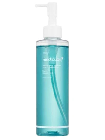 MEDICUBE Zero Pore Blackhead Deep Cleansing Oil 205ml
MEDICUBE Cleansing Oil
Blackhead Cleansing Oil
Korean Makeup Remover Oil
Deep Pore Cleansing Oil