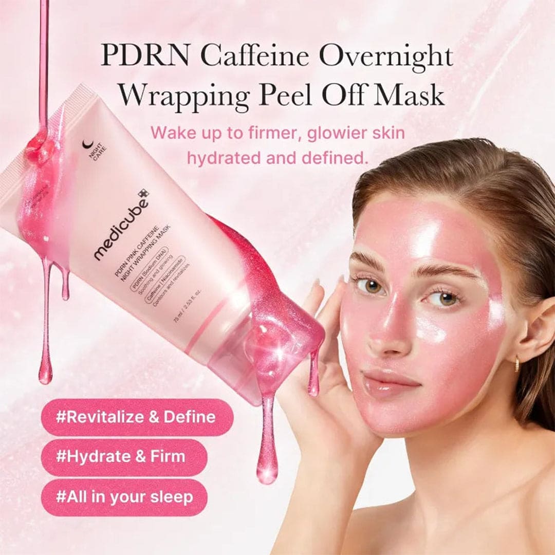 MEDICUBE PDRN NIGHT WRAPPING MASK, 2.5 FL OZ (75 ML)