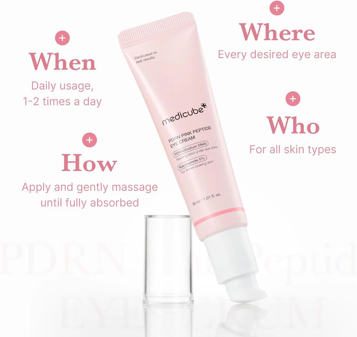 MEDICUBE – *PDRN PINK* – EYE CONTOUR CREAM