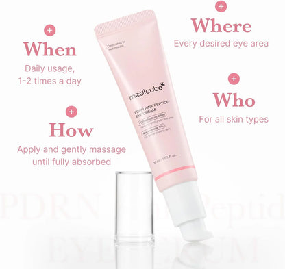 MEDICUBE – *PDRN PINK* – EYE CONTOUR CREAM