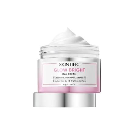SKINTIFIC Glow Bright Day Cream 30g
SKINTIFIC Tone Up Moisturizer
Glow Bright Day Cream
Brightening Daily Moisturizer
Korean Style Brightening Cream