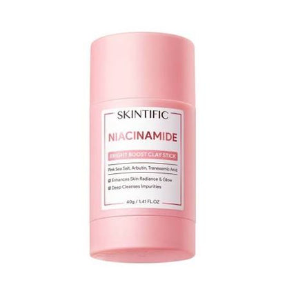 SKINTIFIC Niacinamide Bright Boost Clay Stick
SKINTIFIC Brightening Clay Stick
Niacinamide Clay Mask
Bright Boost Clay Mask
Pore Refining Clay Stick