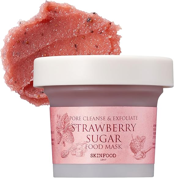 SKINFOOD Strawberry Sugar Food Mask
SKINFOOD Strawberry Exfoliating Mask
Black Sugar Face Mask
Strawberry Wash-Off Mask
Korean Exfoliating Face Mask