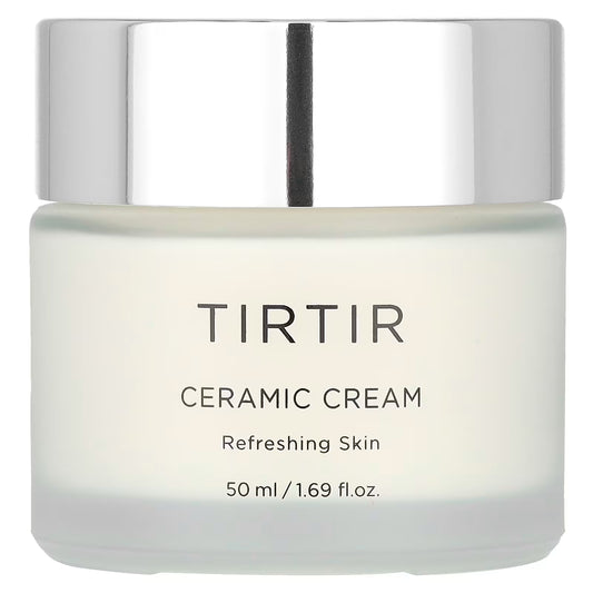TIRTIR Ceramic Cream hydrating Korean face cream for skin barrier support and long-lasting moisture

