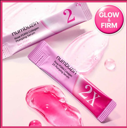 Numbuzin No.2 Rose PDRN Collagen Plumping Serum