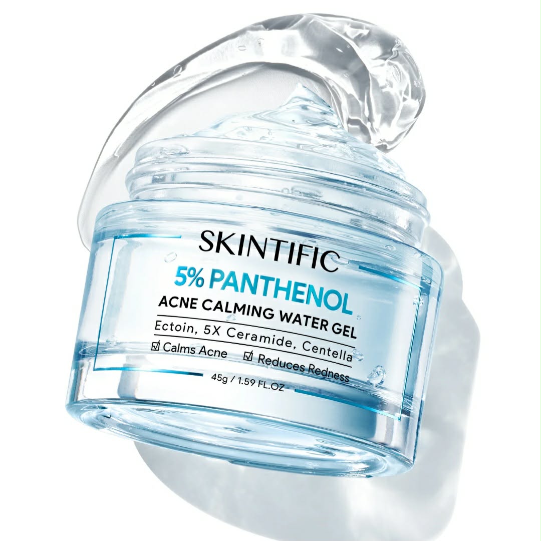 SKINTIFIC 5% Panthenol Acne Calming Water Gel 45g