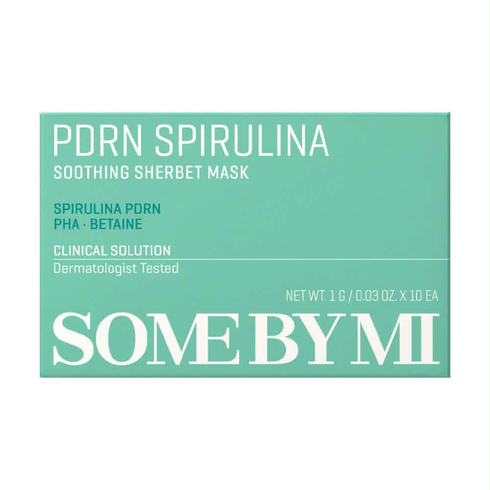 SOME BY MI PDRN Spirulina Soothing Sherbet Mask (10 Sheets)