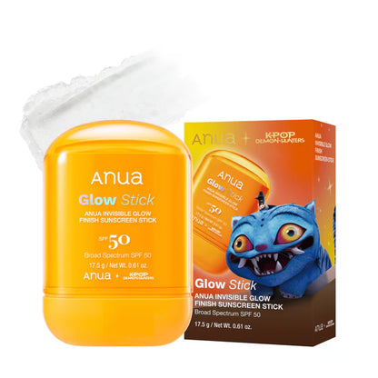ANUA Invisible Glow Finish Sunscreen Stick SPF50 17.5g