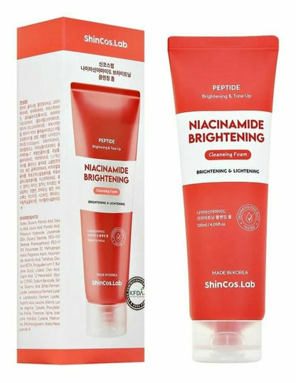 ShinCos.Lab Niacinamide Brightening Peptide Cleansing Foam 120ml