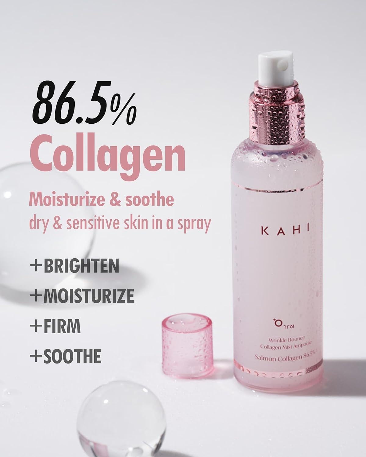 KAHI Wrinkle Bounce Collagen Mist Ampoule 120ml