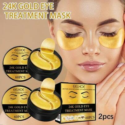 EELHOE 24K Gold Eye Treatment Mask 60pcs