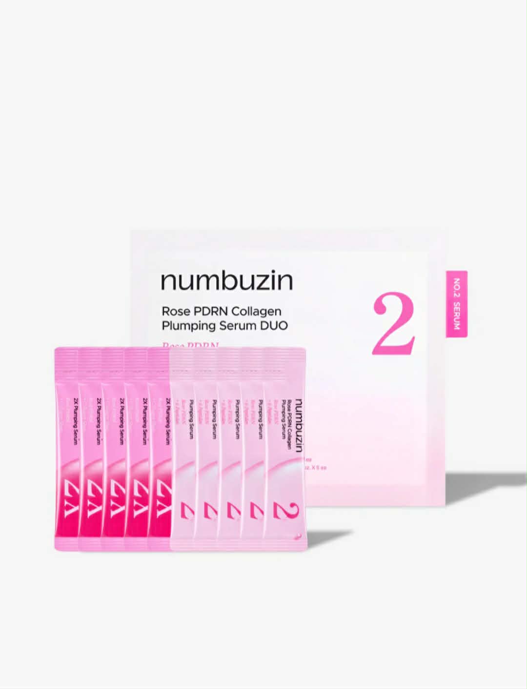 Numbuzin No.2 Rose PDRN Collagen Plumping Serum