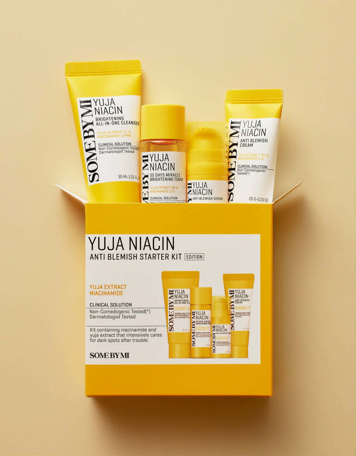 SOME BY MI Yuja Niacin Anti Blemish Starter Kit