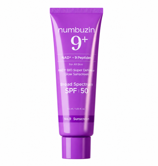 Numbuzin No.9 NAD+ Glow Sunscreen SPF50