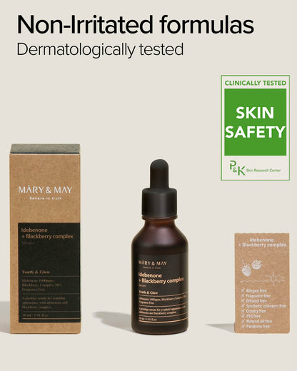 Mary & May Idebenone + Blackberry Complex Serum