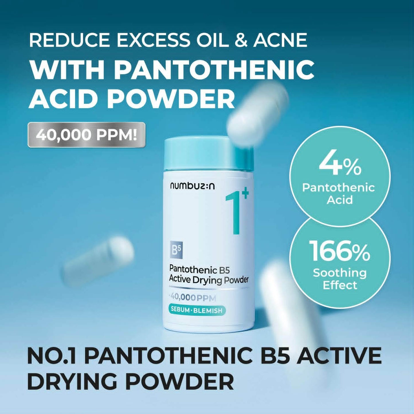 numbuzin No.1 Pantothenic B5 Active Drying Powder