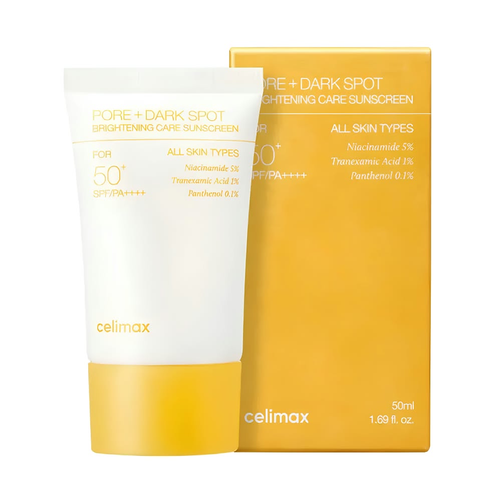 Celimax Pore + Dark Spot Brightening Care Sunscreen SPF50+ PA++++ 50ml