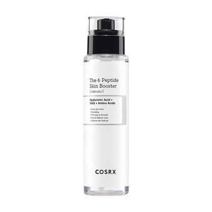 COSRX The 6 Peptide Skin Booster Serum 150ml
COSRX Multi Peptide Serum
Peptide Skin Booster
Hydrating Anti-Aging Serum
Korean Peptide Face Serum