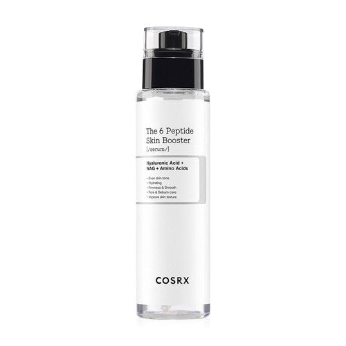 COSRX The 6 Peptide Skin Booster Serum 150ml
COSRX Multi Peptide Serum
Peptide Skin Booster
Hydrating Anti-Aging Serum
Korean Peptide Face Serum