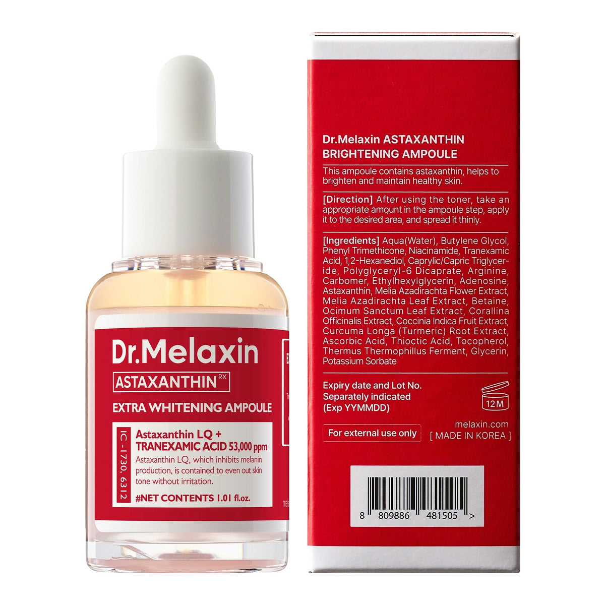 Dr. Melaxin Astaxanthin Brightening Ampoule 30ml