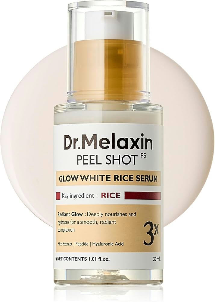 Dr. Melaxin Peel Shot PS Glow White Rice Serum 30ml