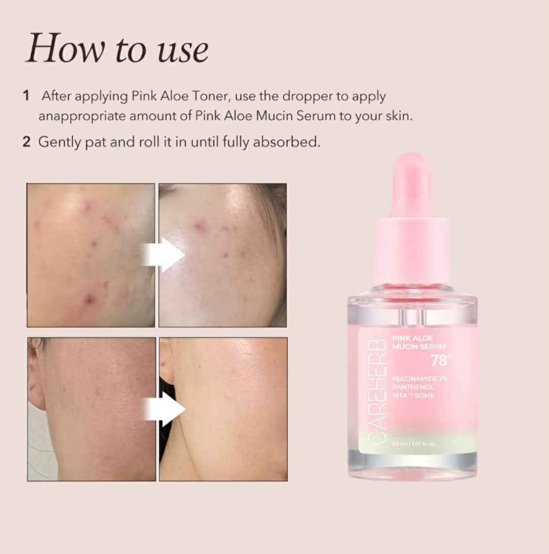 APRILSKIN Pink Aloe Mucin Serum 78%