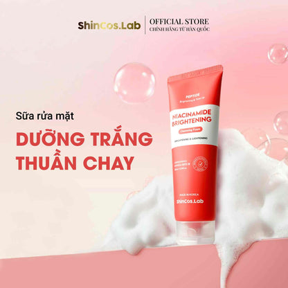 ShinCos.Lab Niacinamide Brightening Peptide Cleansing Foam 120ml