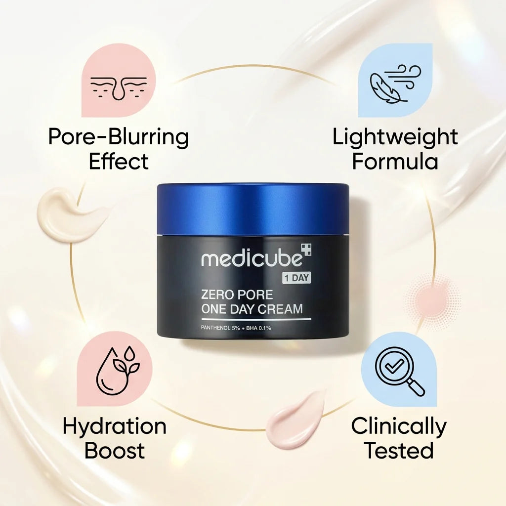 MEDICUBE ZERO PORE ONE DAY CREAM 50ML