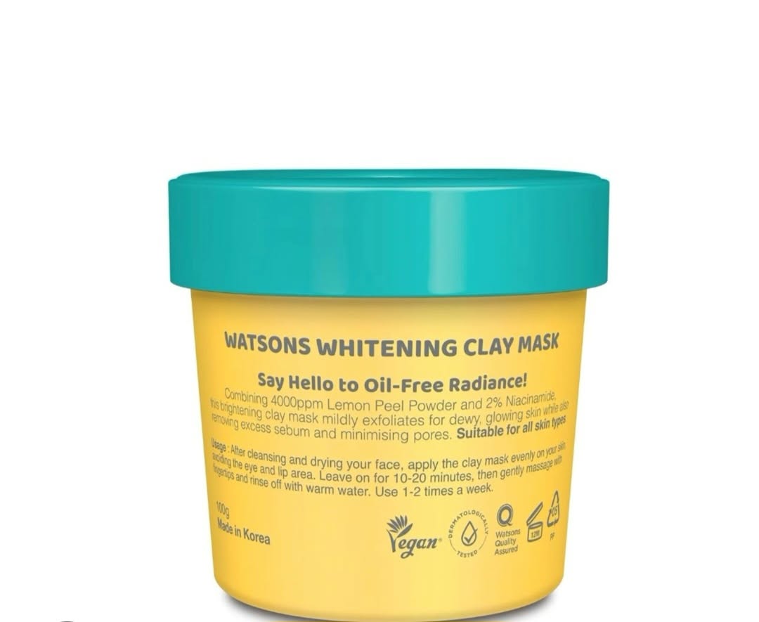 Watsons Love My Glow Whitening Clay Mask 100g