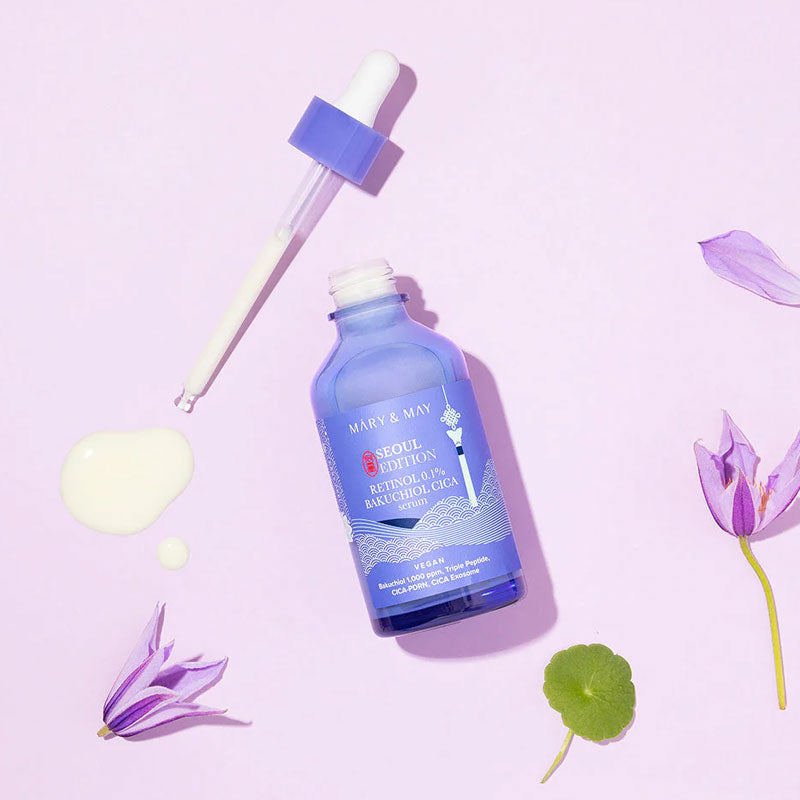 Mary & May Seoul Edition Retinol 0.1% Bakuchiol CICA Serum