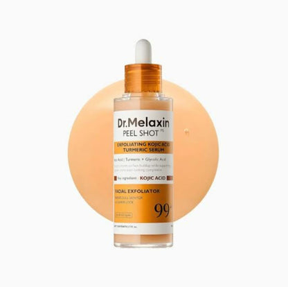 Dr. Melaxin Peel Shot PS Exfoliating Kojic Acid Turmeric Serum 80ml