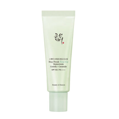 Beauty of Joseon Stay Fresh Tone-Up Sunscreen Centella + Ceramide SPF50+ PA++++