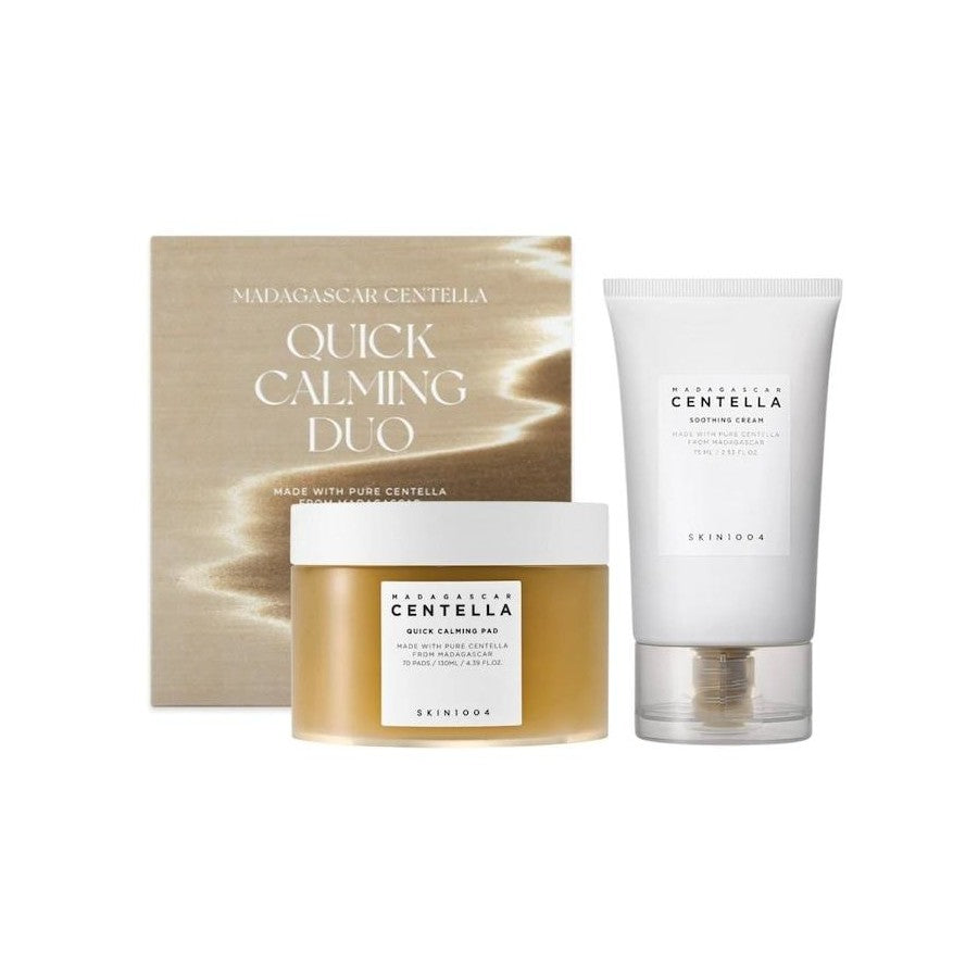 SKIN1004 Madagascar Centella Quick Calming Duo – 70 Pads / 130ml + 75ml Cream
