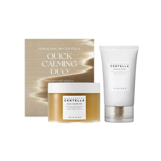 SKIN1004 Madagascar Centella Quick Calming Duo – 70 Pads / 130ml + 75ml Cream