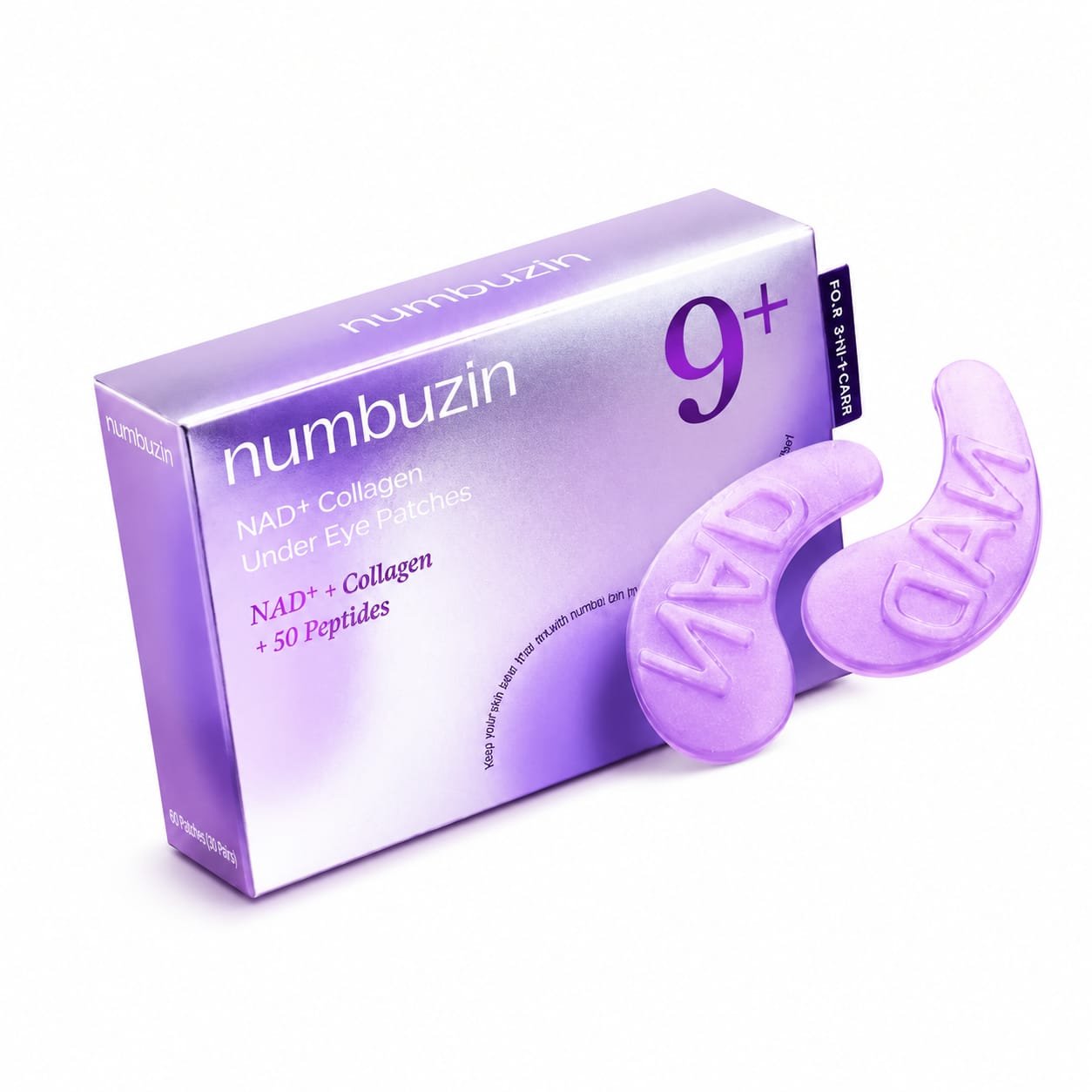 numbuzin No.9 NAD+ Collagen Under Eye Patches