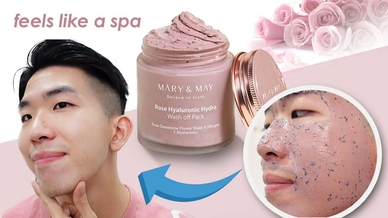 Mary & May Rose Hyaluronic Hydra Wash Off Pack