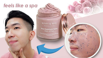 Mary & May Rose Hyaluronic Hydra Wash Off Pack