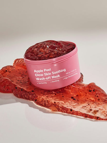 Apple Peel Glow Skin Soothing Wash-Off Mask 100g