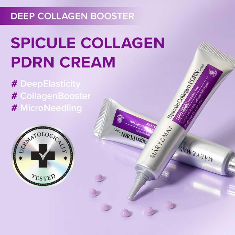 Mary & May Spicule Collagen PDRN Cream 1000 Shot