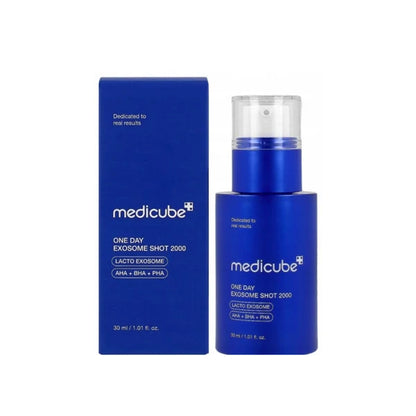 MEDICUBE ONE-DAY EXOSOME SHOT PORE AMPOULE 2000 – 30ML
