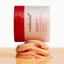 MEDICUBE TONER PADS RED SUCCINIC ACID PANTHENOL FACIAL PEELING PAD