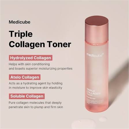 MEDICUBE TRIPLE COLLAGEN TONER (140 ML)